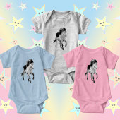 IJslands paard in beweging Romper