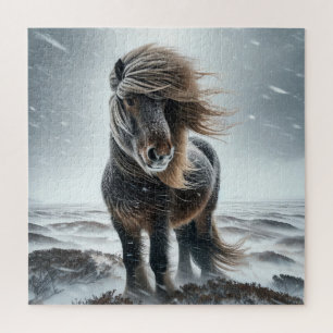 IJslands Paard in zijn Element Legpuzzel