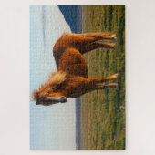 IJslands paard in zonnelicht Legpuzzel (Verticaal)