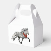 IJslands Paard Kerstmis Bedankdoosjes (Achterkant)