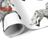 IJslands Paard Kerstmis Cadeaupapier (Rol Hoek)