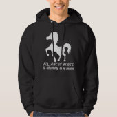 IJslands paard Mijn passie IJslander Hoodie (Voorkant)