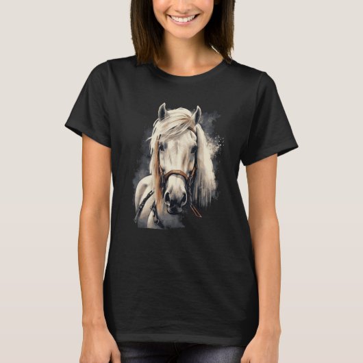 IJslands paard Paard T-shirt (Voorkant)
