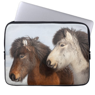 IJslands paard profiel, IJsland Laptop Sleeve