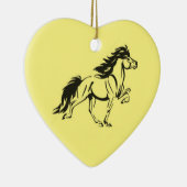 IJslands paardenkeramisch Ornament (Rechts)