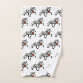 IJslands paardenkerst Bad Handdoek (Handdoek)