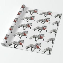 IJslands paardenkerst Cadeaupapier