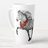 IJslands paardenkerst Latte Mok (Linkerhoek)