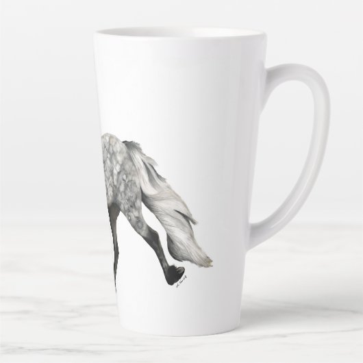 IJslands paardenkerst Latte Mok (Rechts)