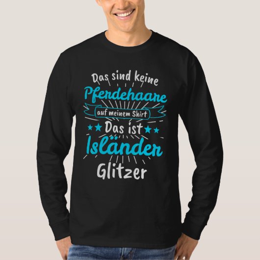 IJslands paardenmeisje T-shirt (Voorkant)