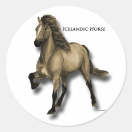 IJslands Ronde Sticker