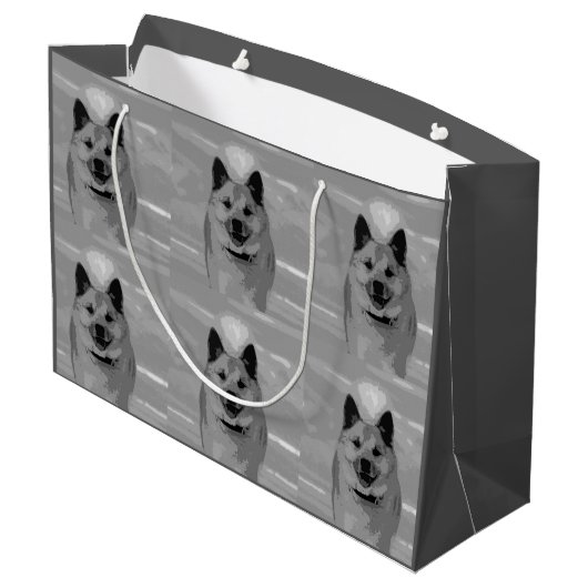 IJslands Sheepdog20151203 Large Cadeautasje (Achterkant Gekanteld)