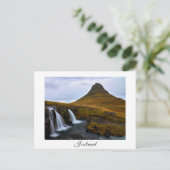 IJslands souvenir briefkaart (Staand voorkant)