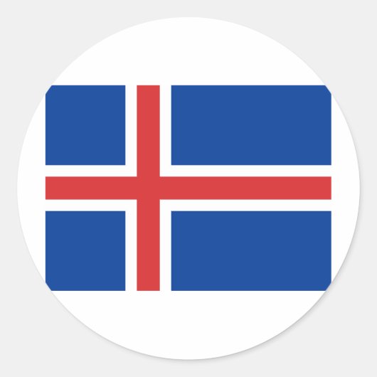 IJslands Sticker (Voorkant)