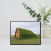 IJslands Turf House Briefkaart (Staand voorkant)