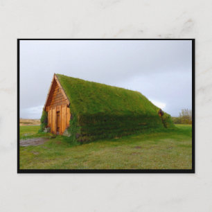 IJslands Turf House Briefkaart