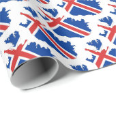 IJslands verpakkingspapier onder de vlag Cadeaupapier (Rol Hoek)