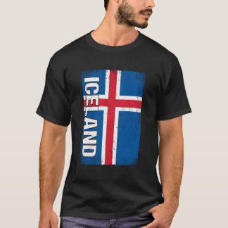 IJslands Vlag IJsland T-shirt