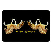 IJslands vuurpaard Magneet (Horizontaal)