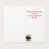 IJslands Winter Wonderland Kaart (Binnenkant ongevouwen)