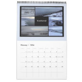 IJslands winterlandschap Kalender (Feb 2026)