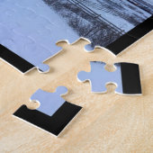 IJslands winterlandschap Legpuzzel (Zijkant)