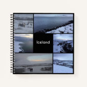 IJslands winterlandschap Notitieboek (Voorkant)