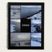 IJslands winterlandschap Planner (Voorkant)