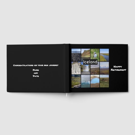 IJslands zomerlandschap Gastenboek (Volledig)