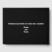 IJslands zomerlandschap Gastenboek (Achterkant)