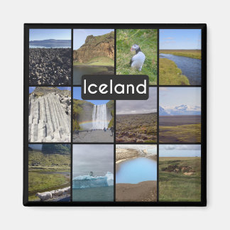 IJslands zomerlandschap Magneet