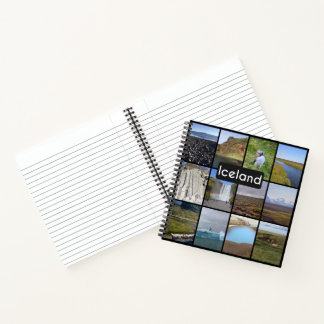 IJslands zomerlandschap Notitieboek