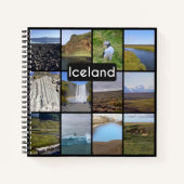 IJslands zomerlandschap Notitieboek (Voorkant)