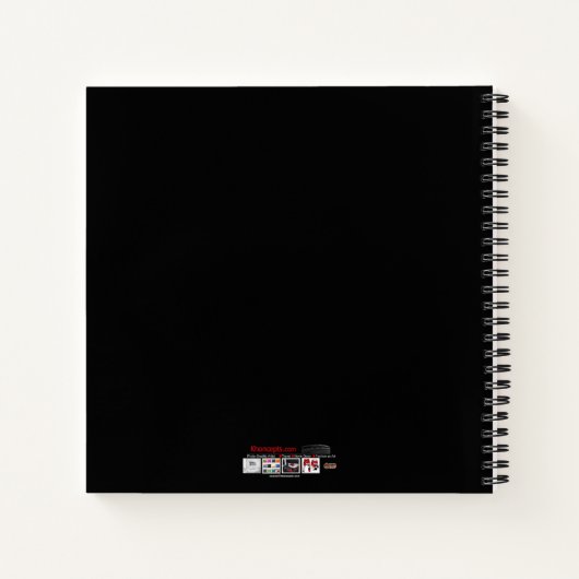 IJslands zomerlandschap Notitieboek (Achterkant)