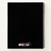 IJslands zomerlandschap Notitieboek (Achterkant)