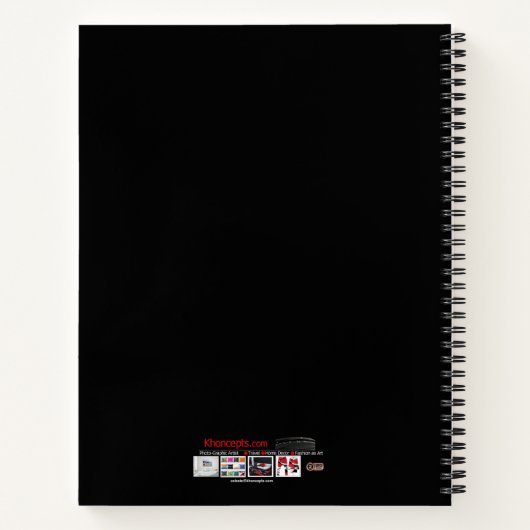 IJslands zomerlandschap Notitieboek (Achterkant)