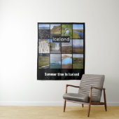 IJslands zomerlandschap Wandkleed (In situ)