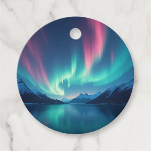 IJslandse Aurora Bedankjes Labels