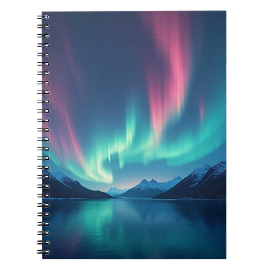 IJslandse Aurora Notitieboek (Voorkant)