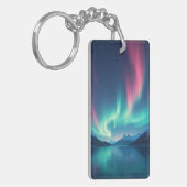 IJslandse Aurora Sleutelhanger (Voorkant Links)