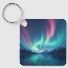 IJslandse Aurora Sleutelhanger