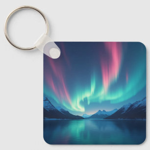 IJslandse Aurora Sleutelhanger