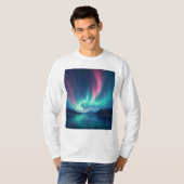 IJslandse Aurora T-shirt (Voorkant volledig)