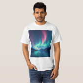 IJslandse Aurora T-shirt (Voorkant volledig)