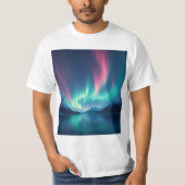 IJslandse Aurora T-shirt (Voorkant)