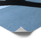 IJslandse beeldhouwkunst Poster (Hoek)