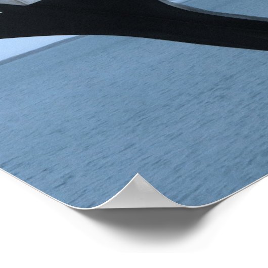 IJslandse beeldhouwkunst Poster (Hoek)