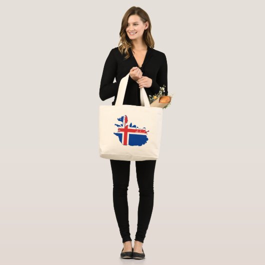 IJslandse Canvas tas (Voorkant (model))