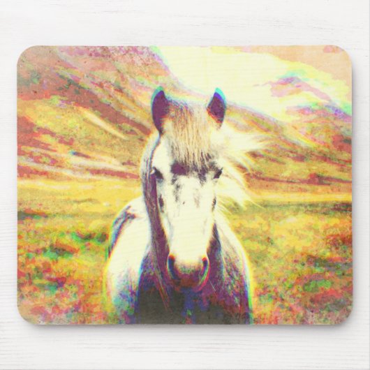 IJslandse digitale kunst Muismat (Voorkant)