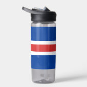 IJslandse fles, patriottische vlag Waterfles (Rechts)